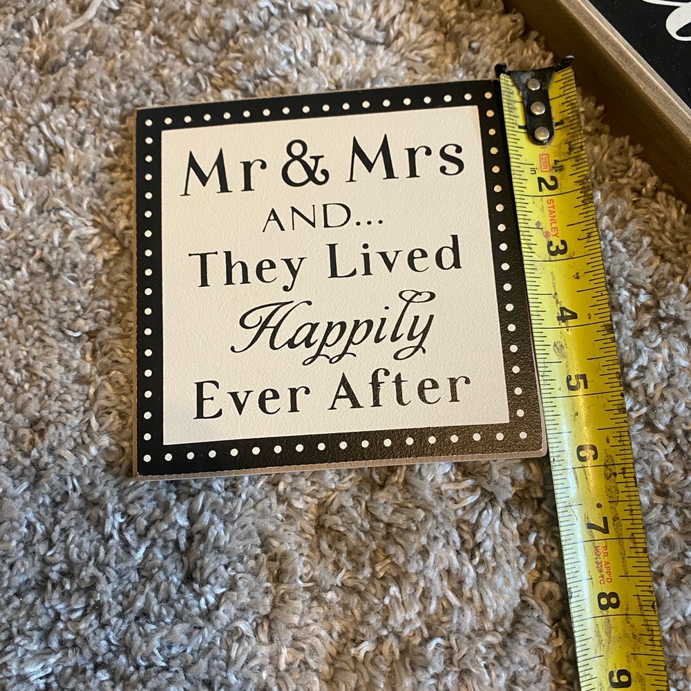 Home decor sign 6x6 inch - Picture 3 of 5